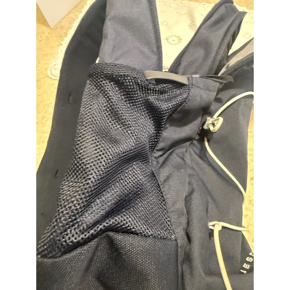 The North Face Jester Backpack Navy Blue FlexVent Laptop Bag Daypack NF0A3VXF